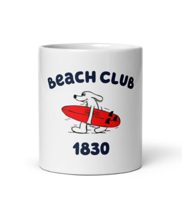 Beach Club 1830 | Tazza bianca lucida - immagine 5