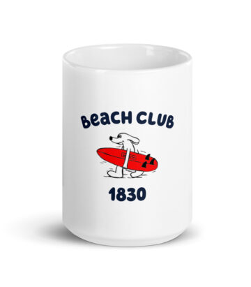 Beach Club 1830 | Tazza bianca lucida - immagine 7