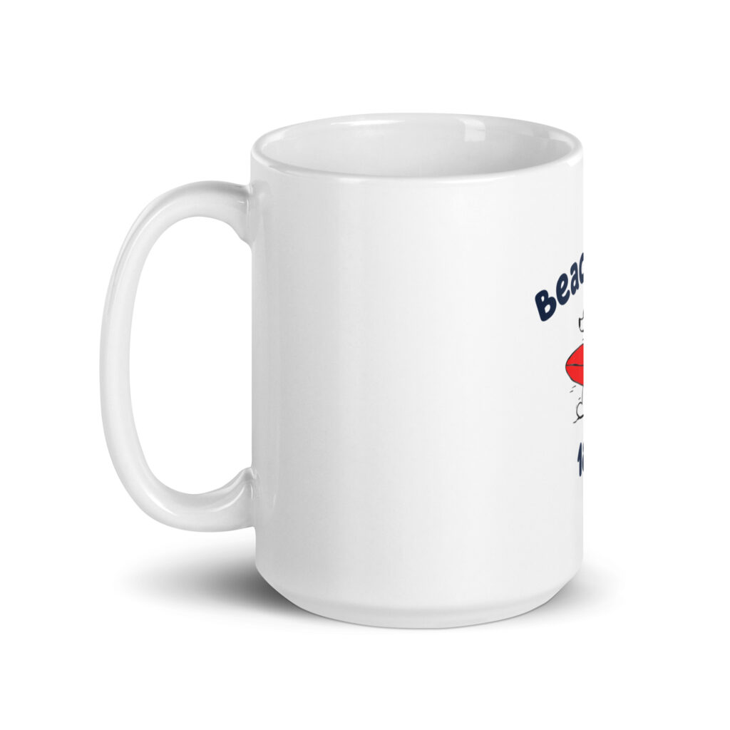 Beach Club 1830 | Tazza bianca lucida