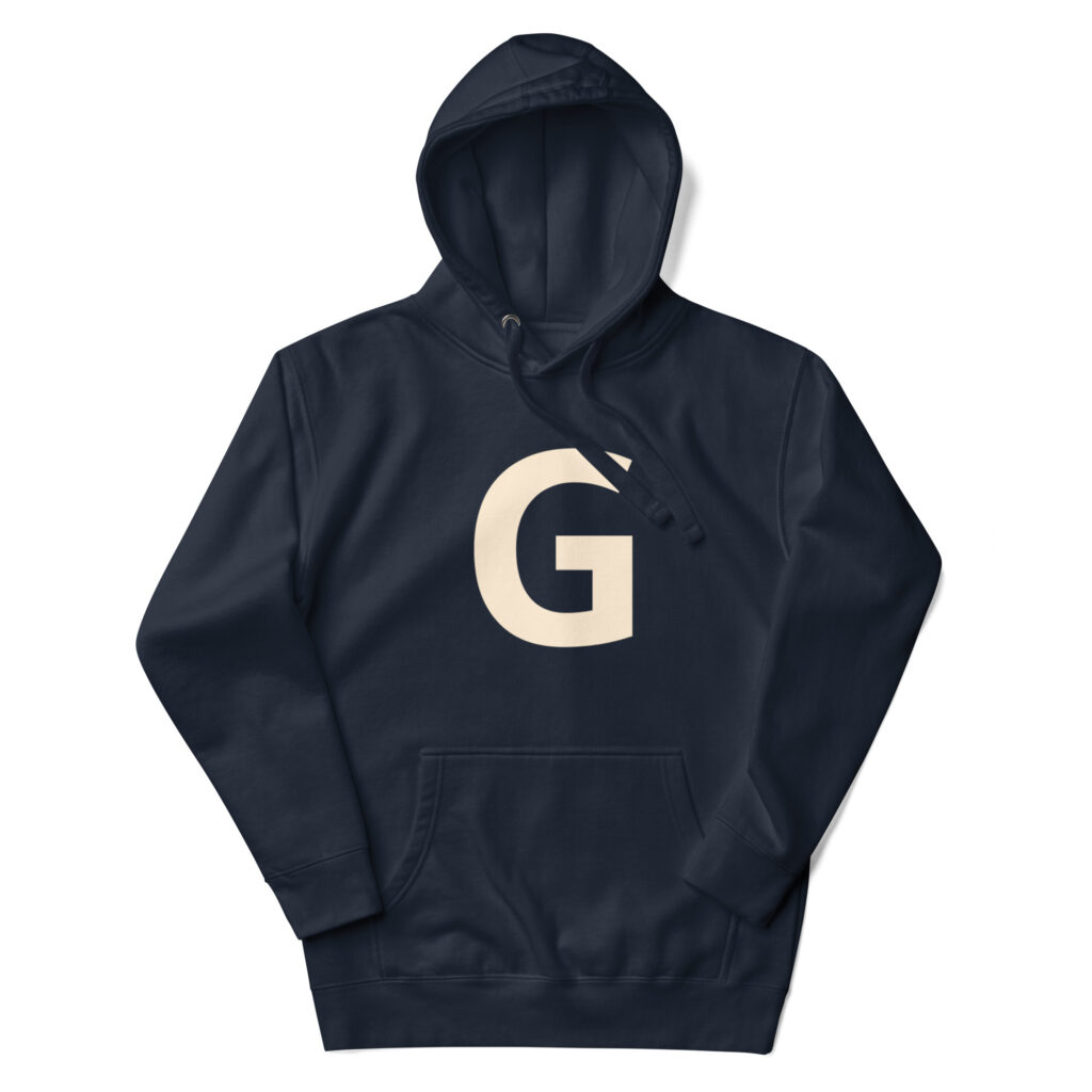 Sweaters Hooded College Navy 1830