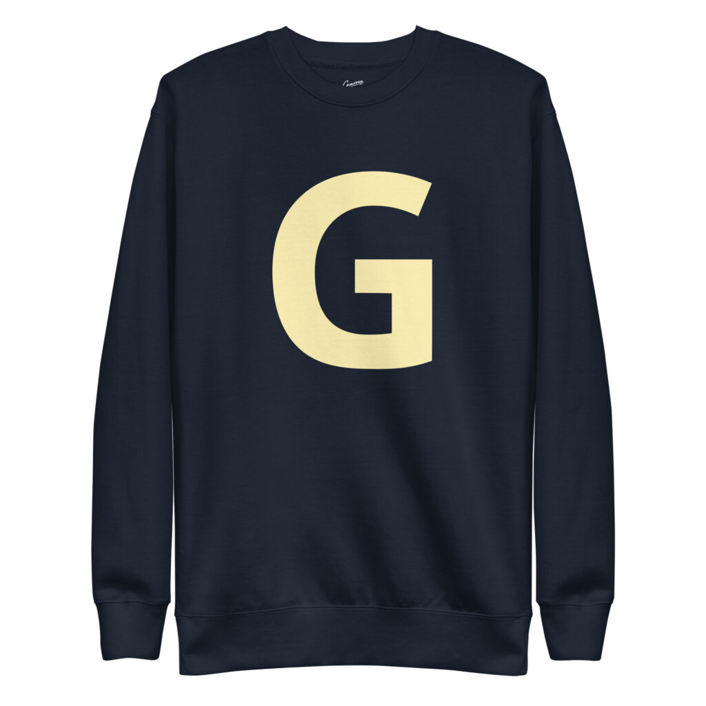 Sweatshirt College Navy